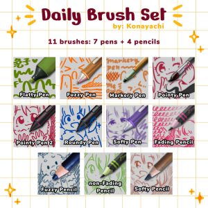 konayachi_daily_brush_set